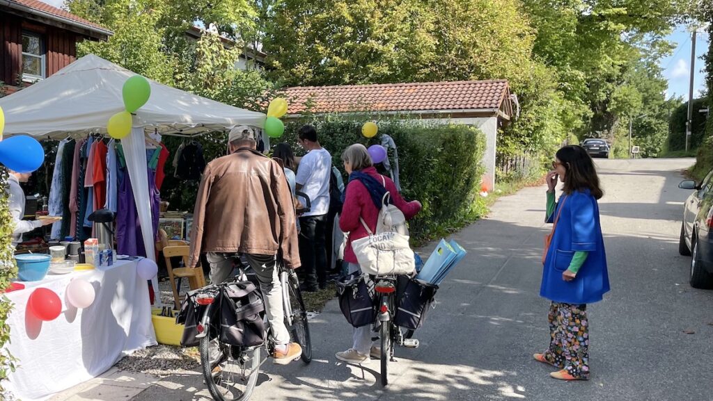 Straßenflohmarkt in Schondorf am Ammersee