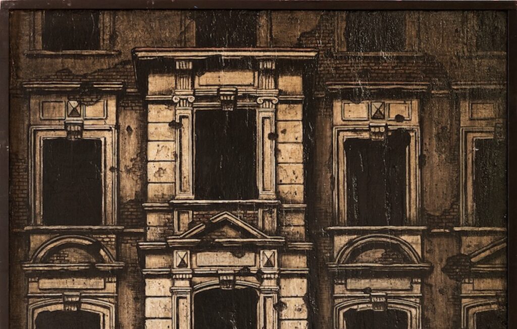 Bild "Ruine" des Schondorfer Malers Walter Rose